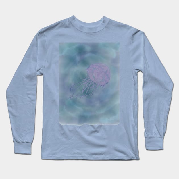 Watercolor Splash Jelly Long Sleeve T-Shirt by isarol